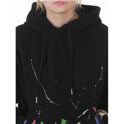 005 BLACK Костюм спортивный зимний женский (95% хлопок, 5% полиэстер)