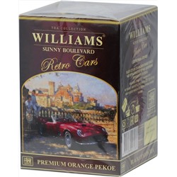 WILLIAMS. Retro Cars. Sunny Boulevard 125 гр. карт.пачка