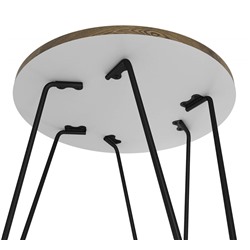 Столик журнальный SHT-CT79
                        светлый орех / черный муар