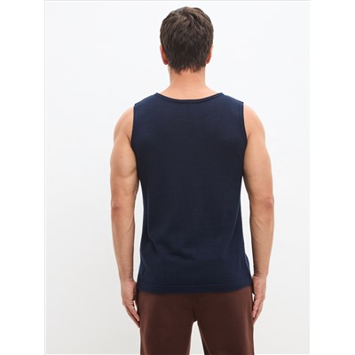 Майка без рукавов из шерсти мериноса мужская