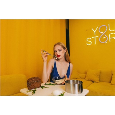 Венчик для взбивания Доляна «Стандарт», 22.2×4.5 см, серебристый