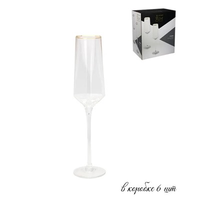 121-007 Набор из 6 фужеров 300 мл в под.уп.(х4)