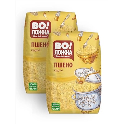 Крупа пшено Янтарное 800 гр