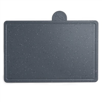 НАБОР AGNESS ИЗ 10ПР: 5 НОЖЕЙ, 4 ДОСКИ И ПОДСТАВКА, ЦВЕТ: ЧЕРНО-СЕРЫЙ