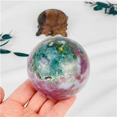 Радуга Самоцветов Шар из океанической Яшмы