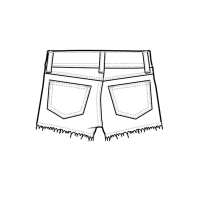 Шорты джинсовые для девочки