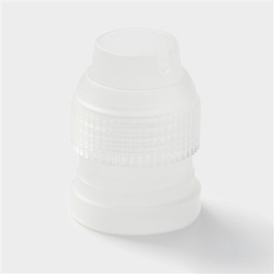 Набор кондитерский Доляна, 8 предметов: 6 насадок d=1.5 см, мешок 26 см, адаптер, насадки МИКС