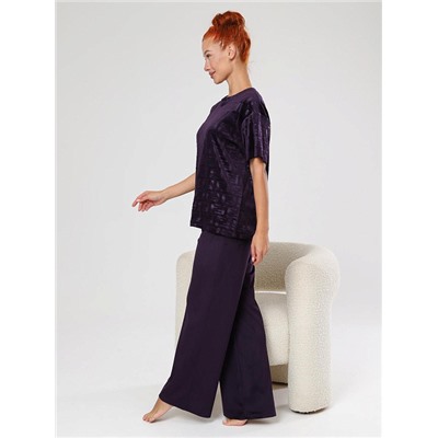 Костюм Элнора жаккард сливовый ИвК