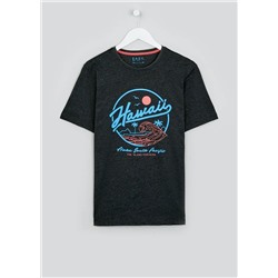 Hawaii Print T-Shirt