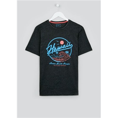 Hawaii Print T-Shirt