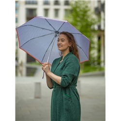 L354-4416 HoundstoothRedBorder (Гусиная лапка) Зонт женский механика Fulton