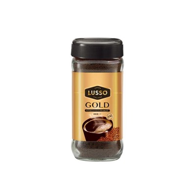 «LUSSO», кофе Gold, растворимый, 95 г