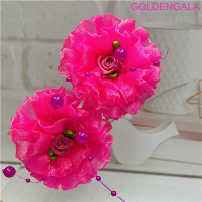 Резинка-бант Корея 2 шт диаметр 6 см Арт 8 тип 2