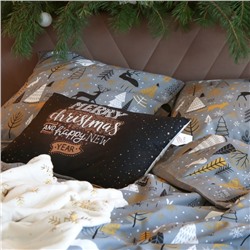 Постельное бельё "Этель" 1.5 сп Let it snow (вид 2) 143х215 см, 150х214 см, 70х70 см - 2 штуки