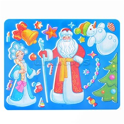 Трафарет "Новогодний праздник"