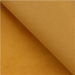 Бумага упаковочная тишью, горчичная, 50×66 см