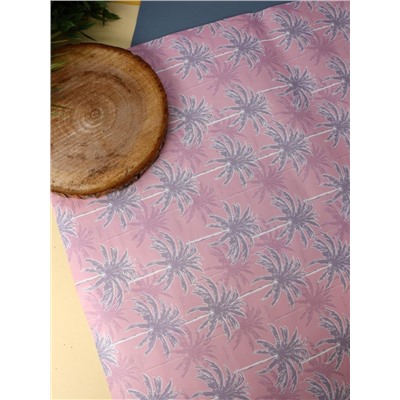 Упаковочная бумага «Palma», pink (50*70 см)