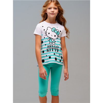 Комплект для девочки: футболка, легинсы