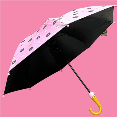 Зонт-трость для девочки полуавтомат Арт 7250
