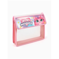 Папка для тетрадей А5, клапан на липучке