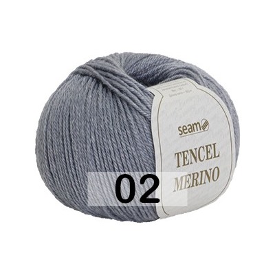Пряжа Сеам Tencel Merino