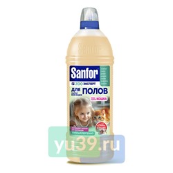 Средство универсальное для мытья полов Sanfor УЛЬТРА БЛЕСК (ZOO эксперт) 1 л