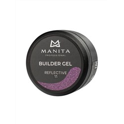 Manita Professional Гель моделирующий для ногтей светоотражающий / Builder Gel Reflective №11, 15 мл
