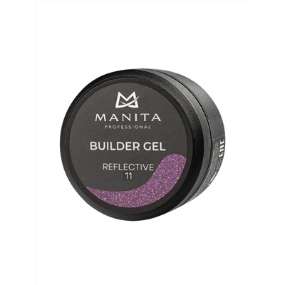 Manita Professional Гель моделирующий для ногтей светоотражающий / Builder Gel Reflective №11, 15 мл