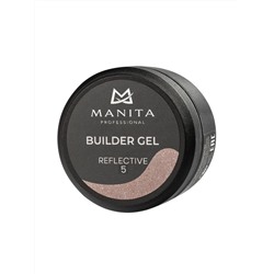 Manita Professional Гель моделирующий для ногтей светоотражающий / Builder Gel Reflective №05, 15 мл