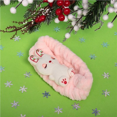 Повязка на голову "Кокетка - Bunny Ko-Ko", микс 5 цветов, 6*20 см