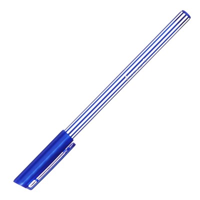 Ручка шариковая Luxor Stripes, узел 0.7 мм, чернила синие, корпус бело-синий
