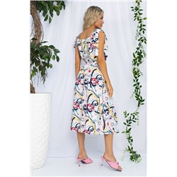 Платье Улыбка (белое) П12915-19М