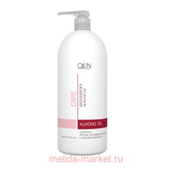 OLLIN CARE Шампунь против выпадения волос с маслом миндаля 1000мл