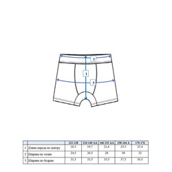Трусы-боксеры для мальчика, 3 шт. в комплекте