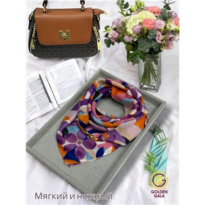 Платок на шею с украшением Артикул 2455/28