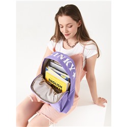 Рюкзак «Yankee» розовый с лентой