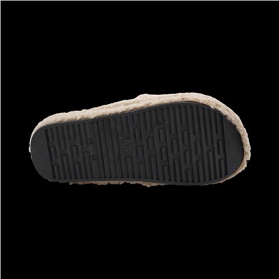 Тапочки меховые ZH003-6 бежевые