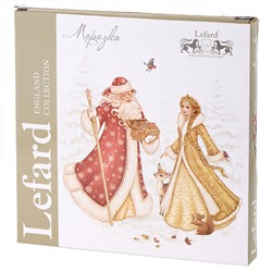 ТАРЕЛКА ЗАКУСОЧНАЯ LEFARD "МОРОЗКО" 20,5 СМ (КОР=18ШТ.)