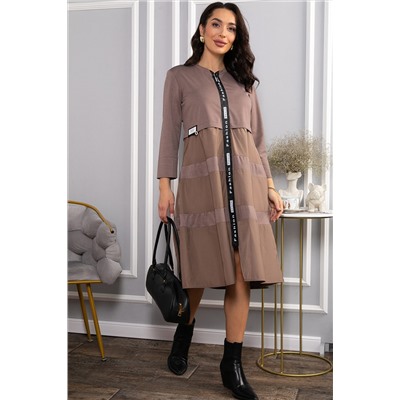 Платье Наири (какао) П14428-5М