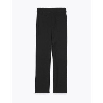 Girls' Skinny Leg Knitted School Trousers (2-18 Yrs)