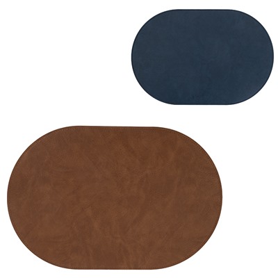 Салфетка сервировочная Pool, 30х45 см, синяя/коричневая