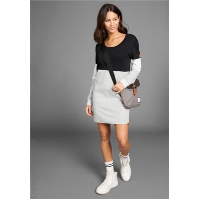 Sweatkleid Colorblock