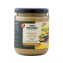 Хрустящая Арахисовая паста (500 г), Peanut Butter Crunchy, произв. Two Brothers