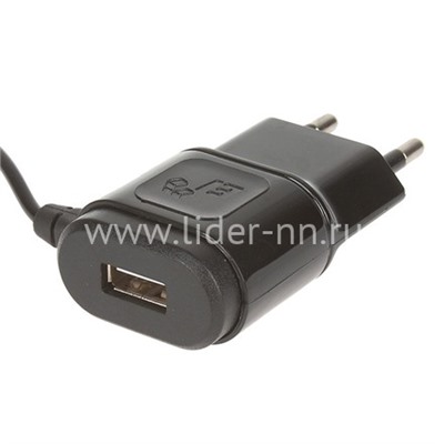 СЗУ ELTRONIC Micro USB (2100mAh) в коробке (черный)