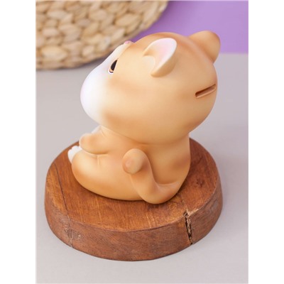 Копилка "Jowls dog", brown (17,5 см), пластик