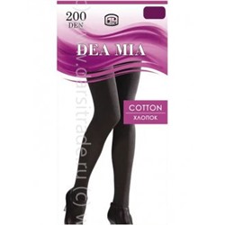 Колготки женские Dea Mia Cotton 200 5-6 Conte Дроп
