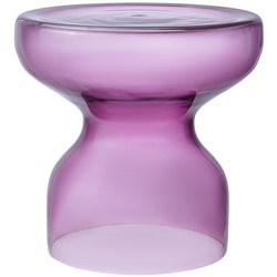 Столик журнальный Bergdys, Ø41 см, сливовый