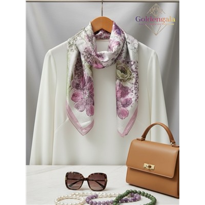 Платок из натурального шелка "Нежность прикосновения" Арт В1057/06