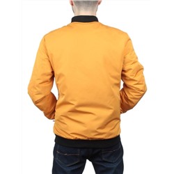EM25056-2 YELLOW Куртка-бомбер мужская демисезонная (100 гр. синтепон)