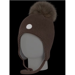 Шапка утепленная NIKASTYLE 11з15524 Кофе